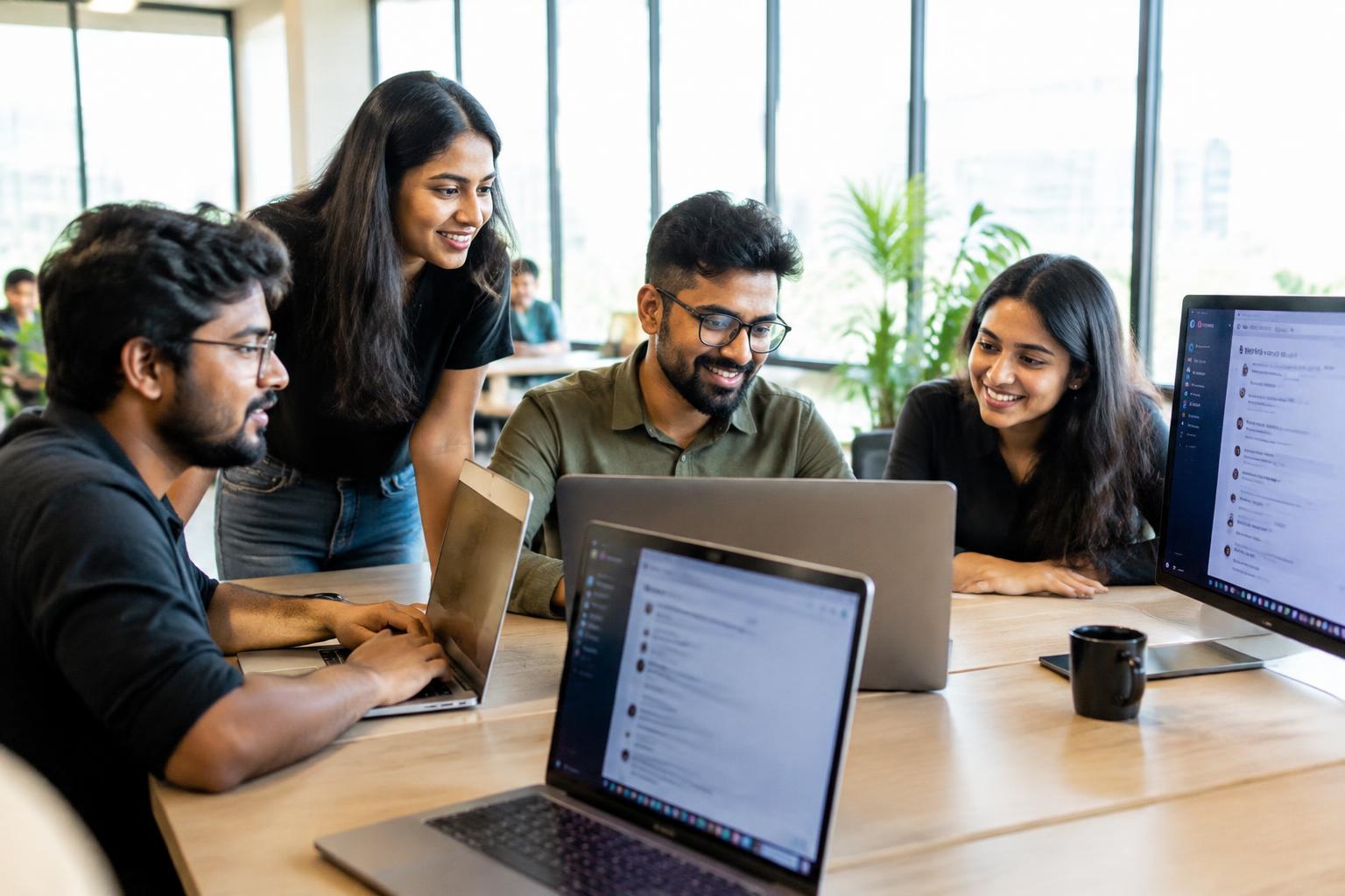 The ALAbrish team at work